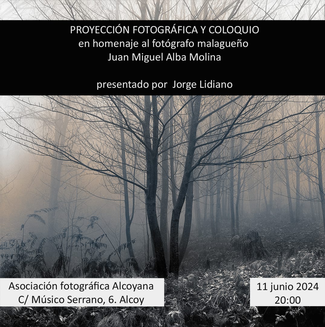 Proyección homenaje a Juan Miguel Alba Molina