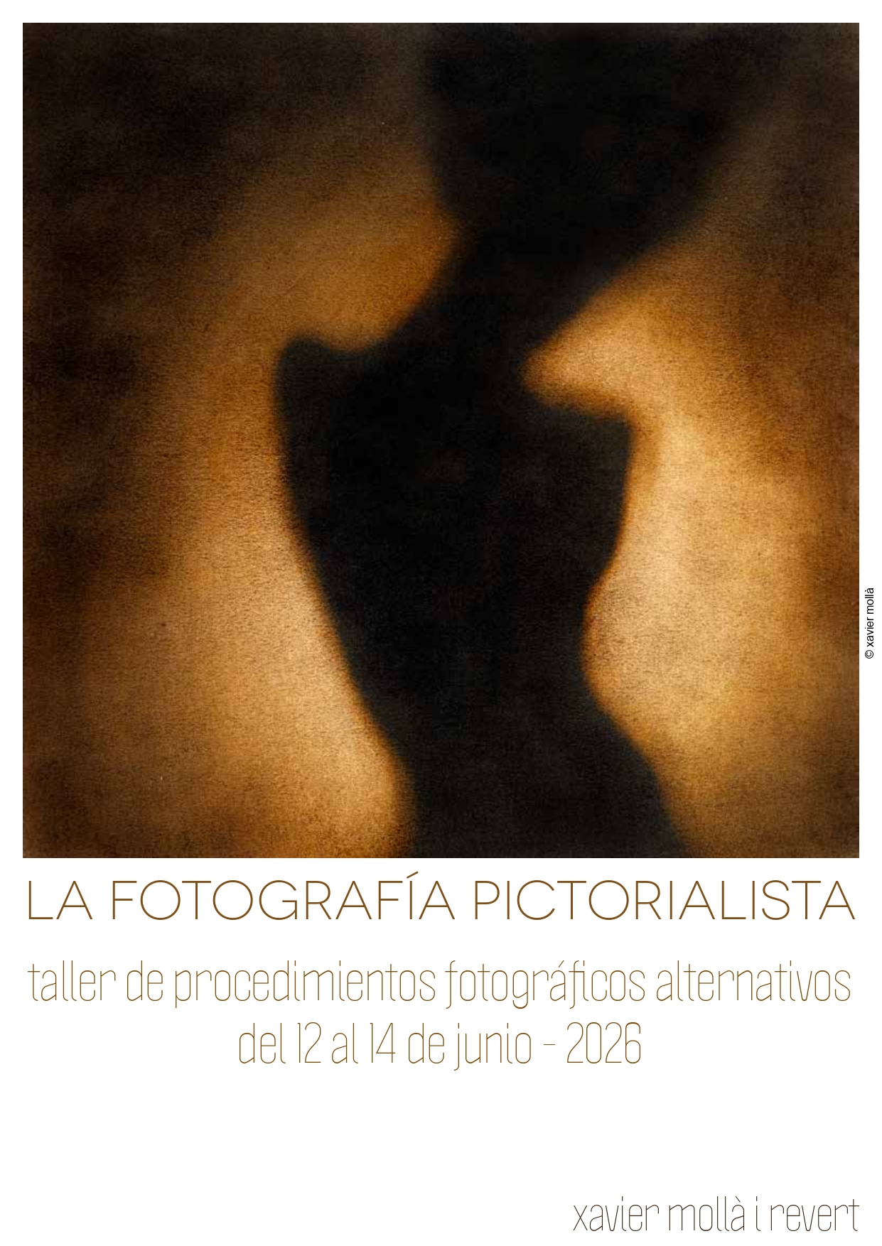 La fotografía pictorialista – Taller de Xavier Mollà