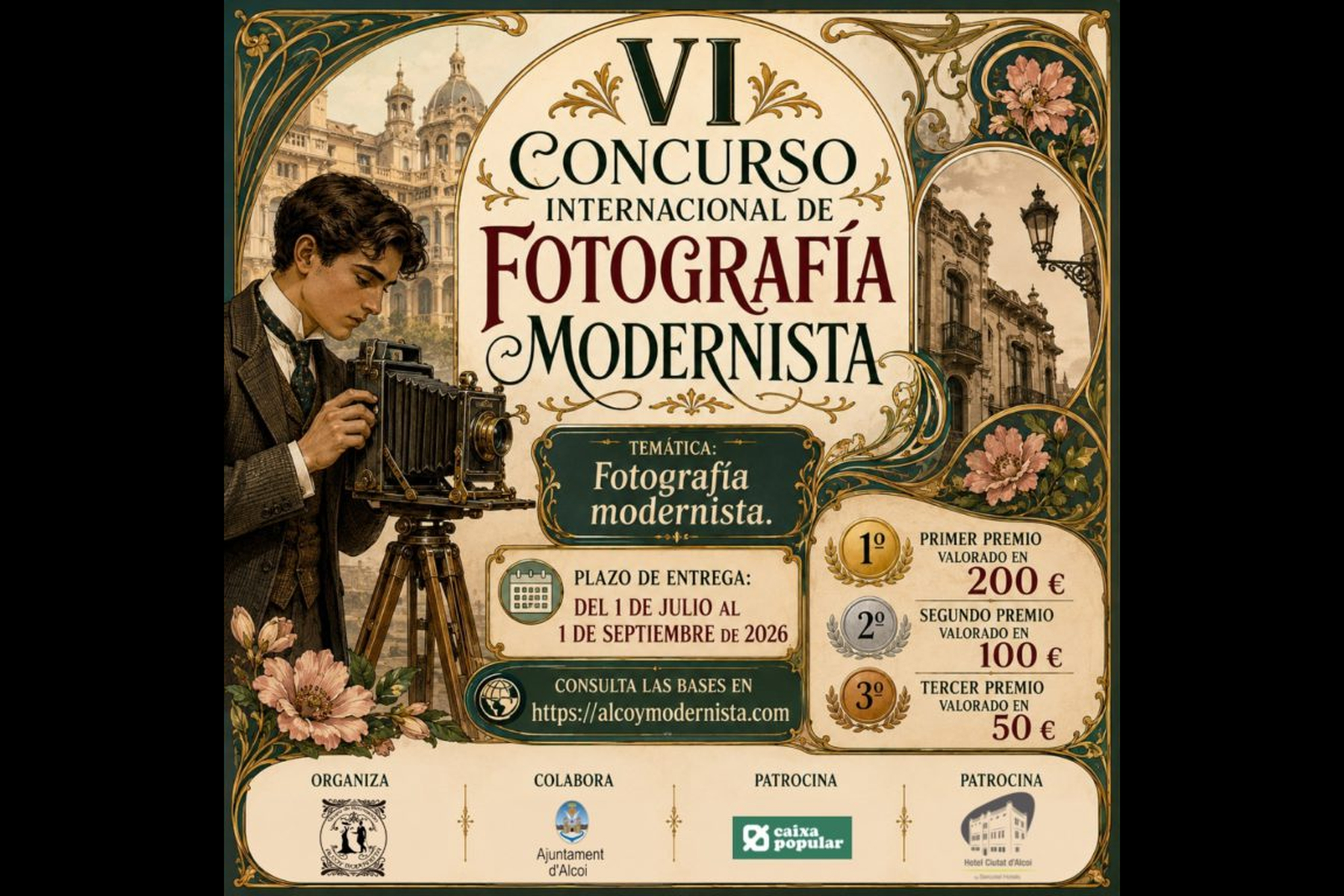 VI Concurso de Fotografía – Asociación Alcoy Modernista – 2026