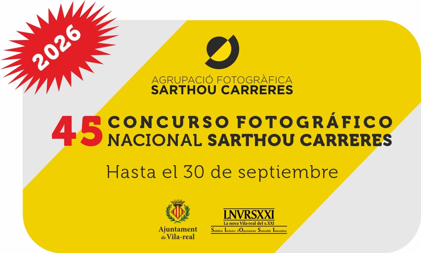 45 CONCURSO FOTOGRÁFICO NACIONAL SARTHOU CARRERES 2026