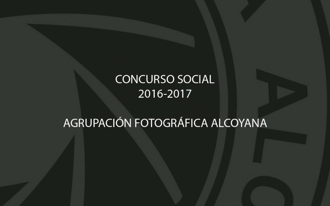 Llibret Concurs Social 2016/2017